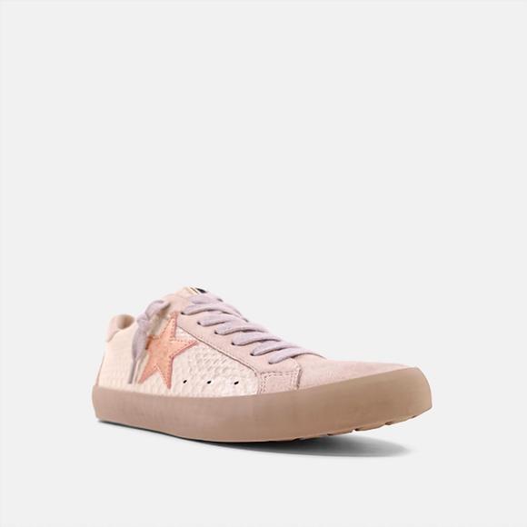 NEW SHU SHOP women's paula sneakers in off white snake - Picture 1 of 6